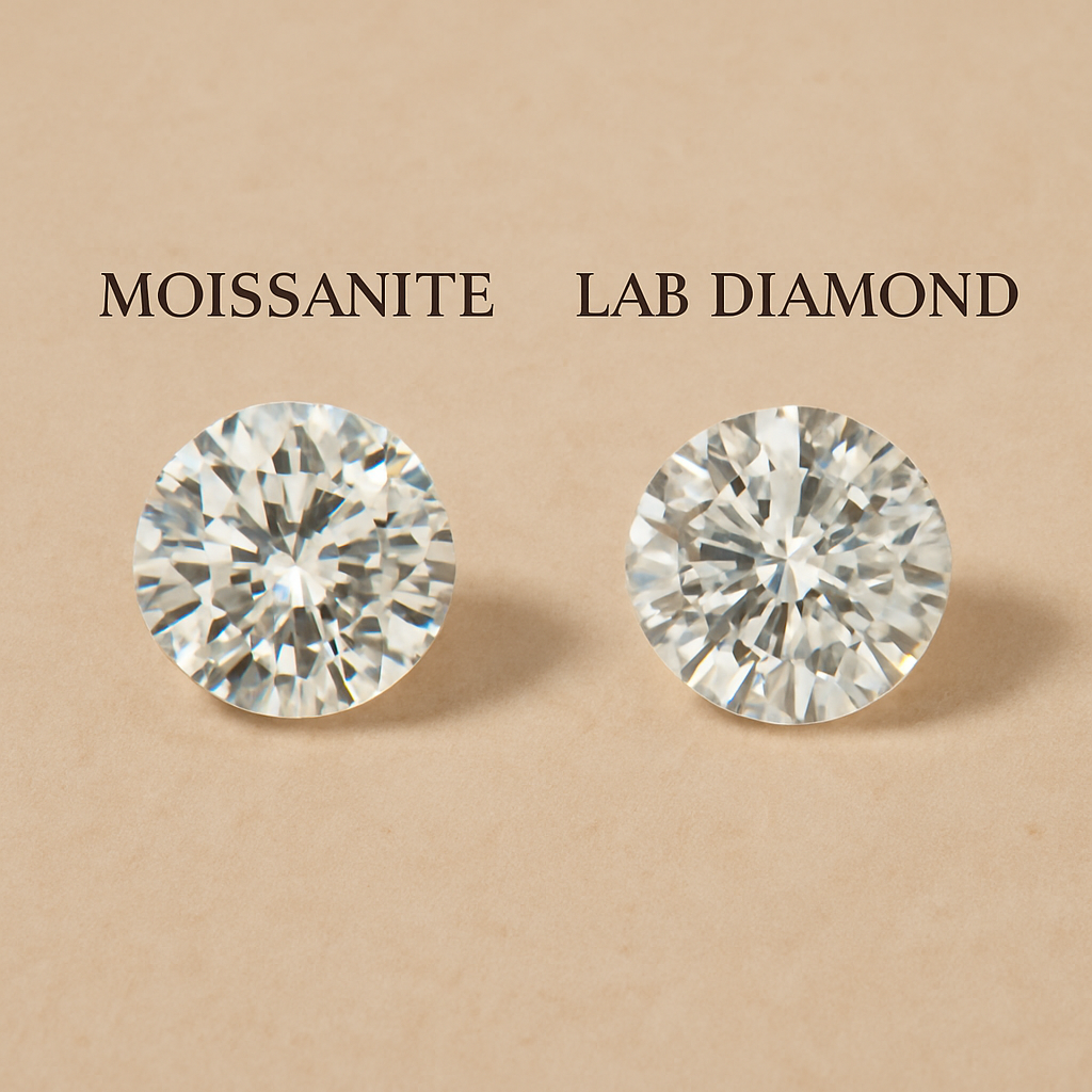 Moissanite vs Lab Diamond