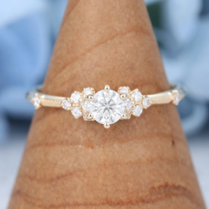 Moissanite Rings