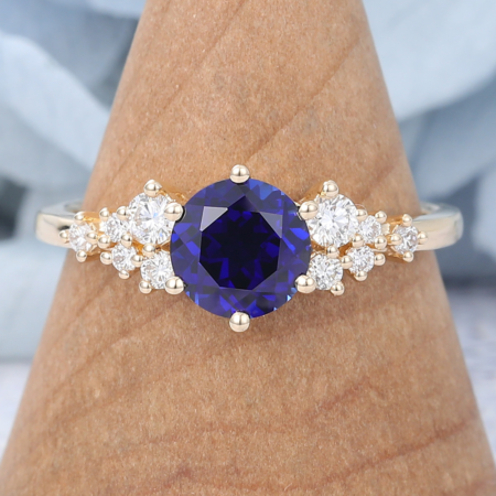 Moissanite vs Sapphire