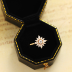 Round Moissanite Rings