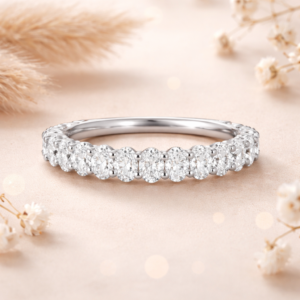 Moissanite Stacking Rings moissanite eternity ring